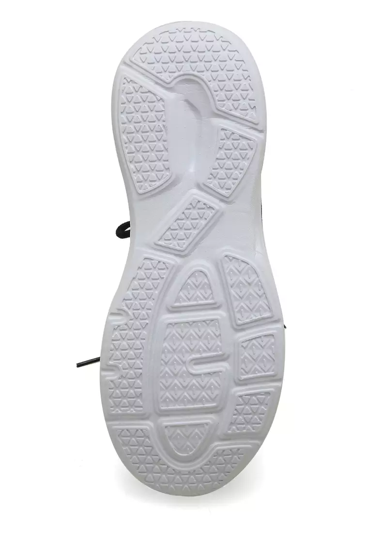 Sepatu Sport Wanita Joging Sneakers Premium High Quality - Black 7799