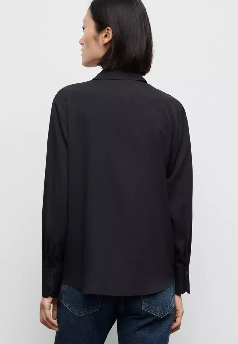 Fluid Long-Sleeved Shirt