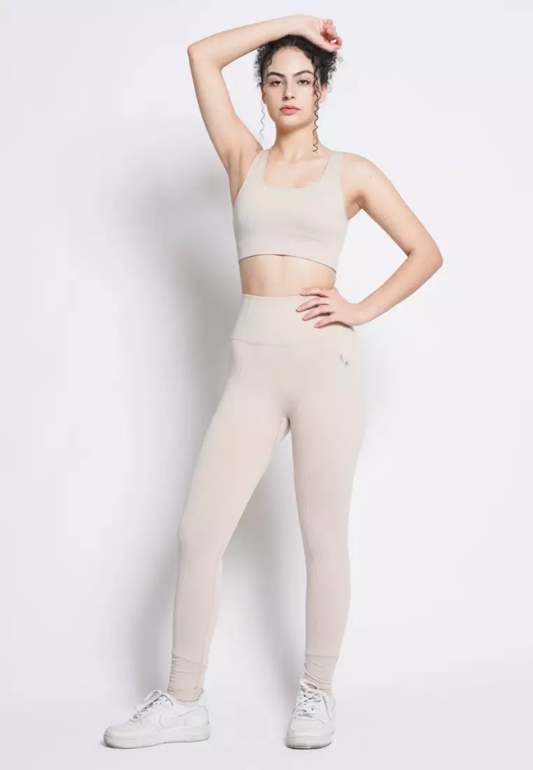 Athena Collection: Premium Seamless Padded Square Neck Sports Bra 