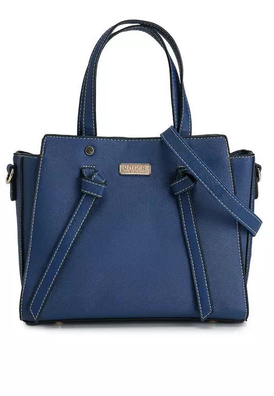 Saffiano Convertible Top Handle Bag