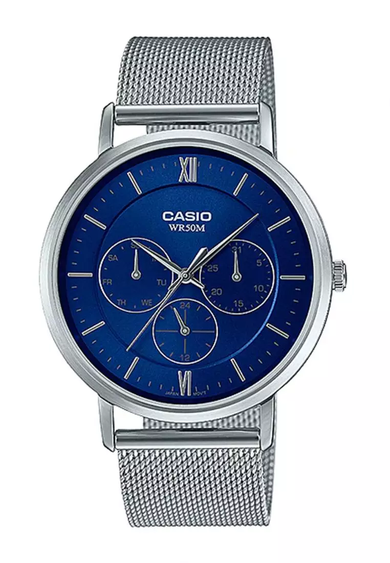 Multi Hands Analog Watch MTP-B300M-2A