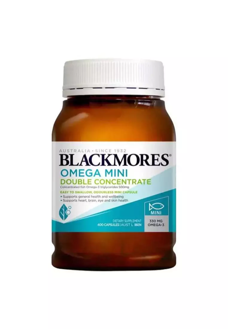 Blackmores - Omega Mini Double Concentrate 400Capsules