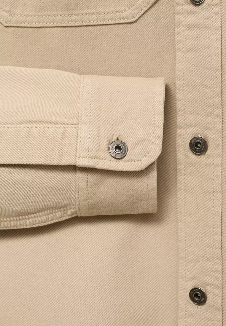 Pocket Denim Overshirt