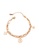 Air Jewellery gold Luxurious Flower Bracelet In Rose Gold C43E4AC7C16C09GS_1