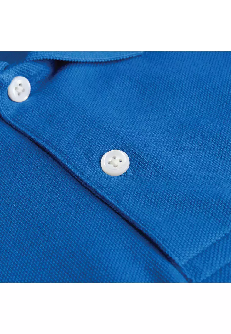 Korea Collection Men's 100% Cotton Short Sleeve Polo 01015514
