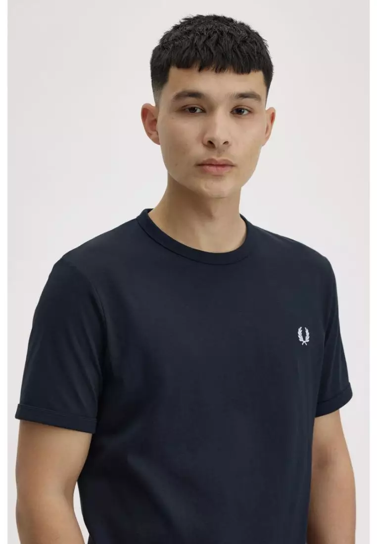 M3519 - Ringer T-Shirt - (Navy)