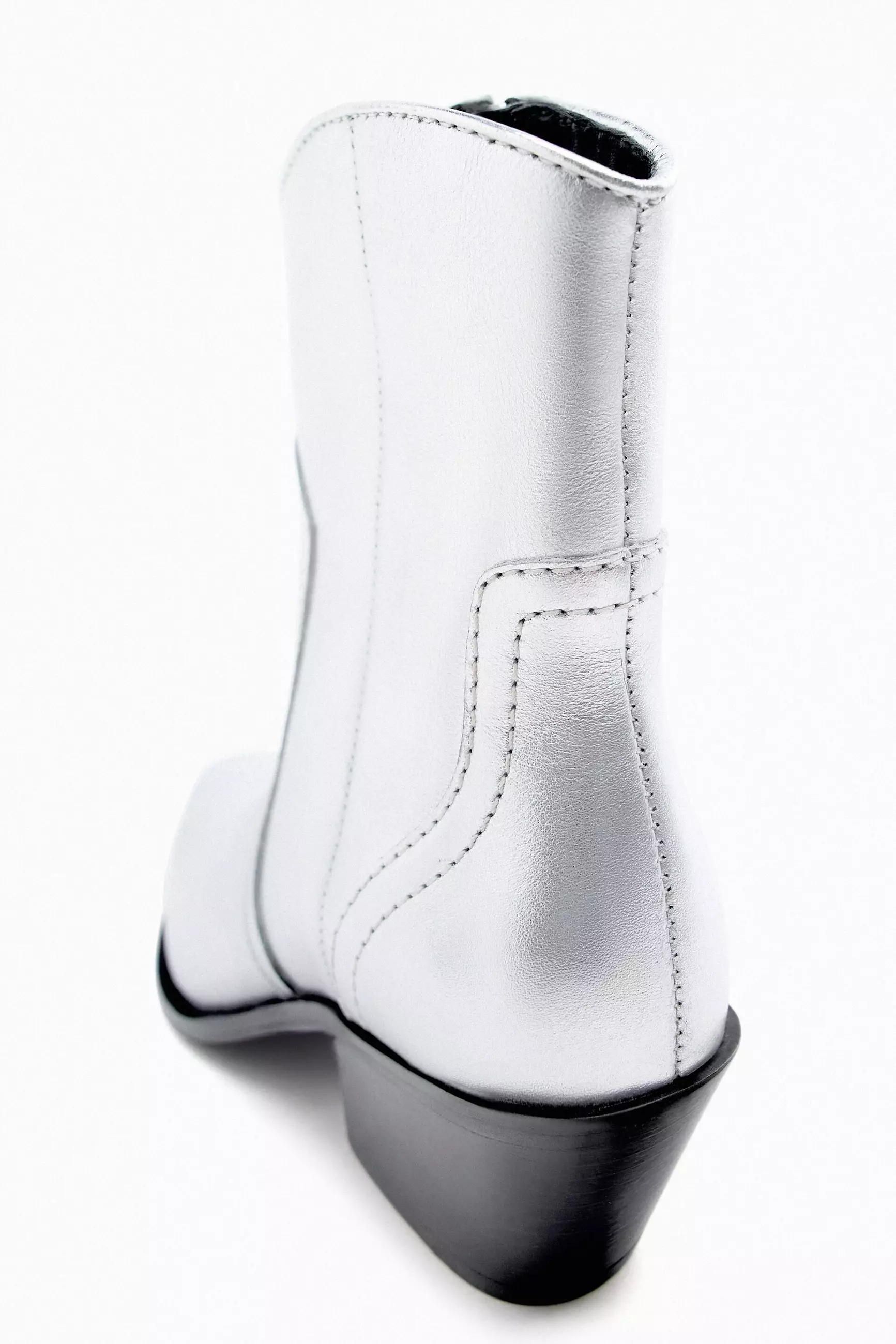 Zara white cowboy boots cheap