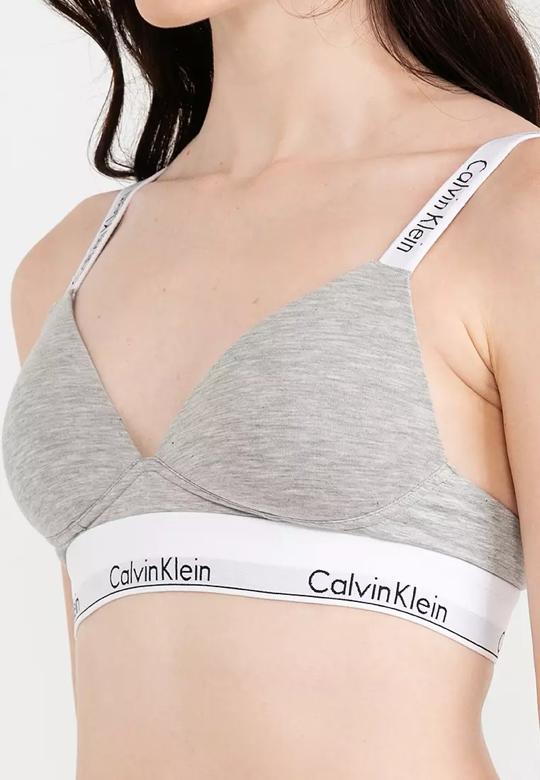 Buy Calvin Klein Lightly Lined Plunge Bra - Calvin Klein Underwear Online