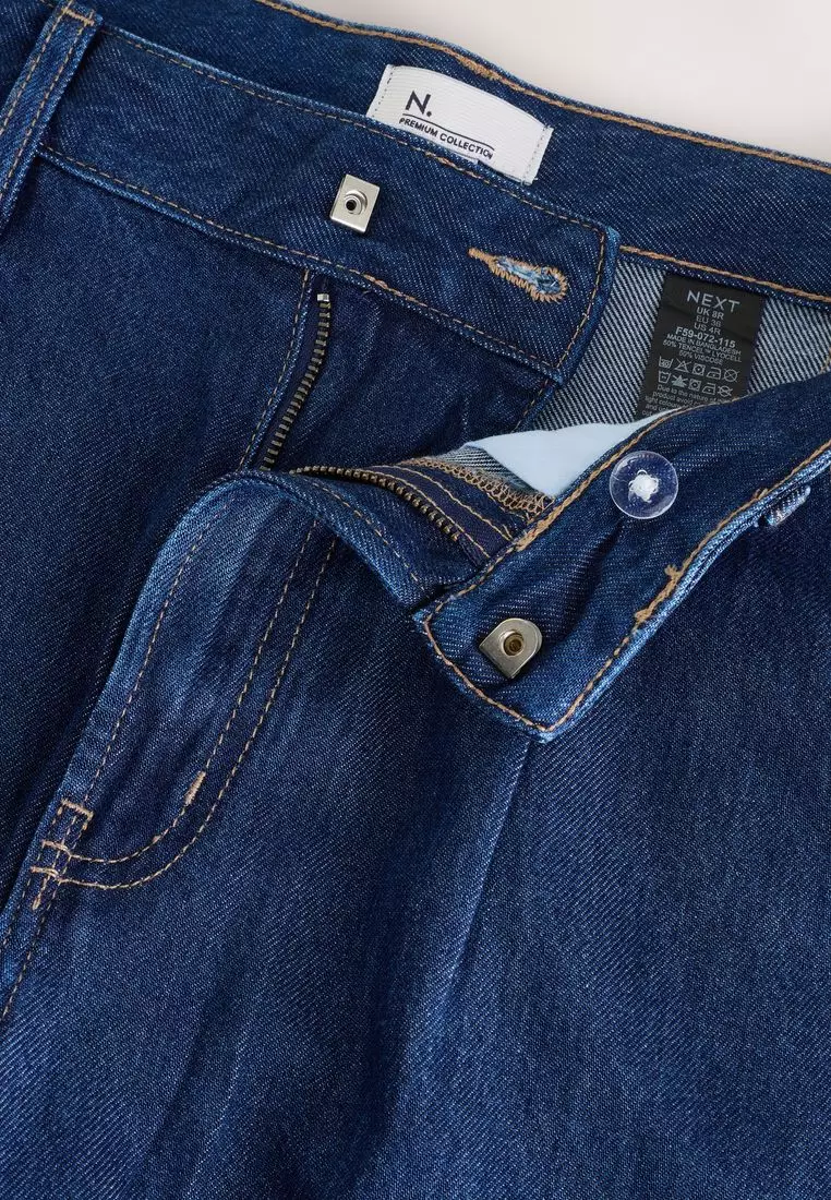 N.Premium High Rise Culotte Jeans