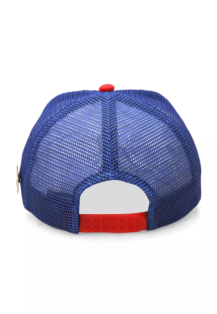 Raesan Topi Baseball Jaring Aksesoris Fashion Pria Adjustable Strap Material Polyester ORIGINAL - Multicolor