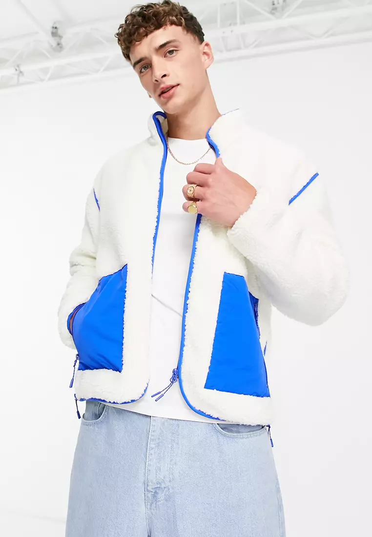 Topman best sale sherpa jacket