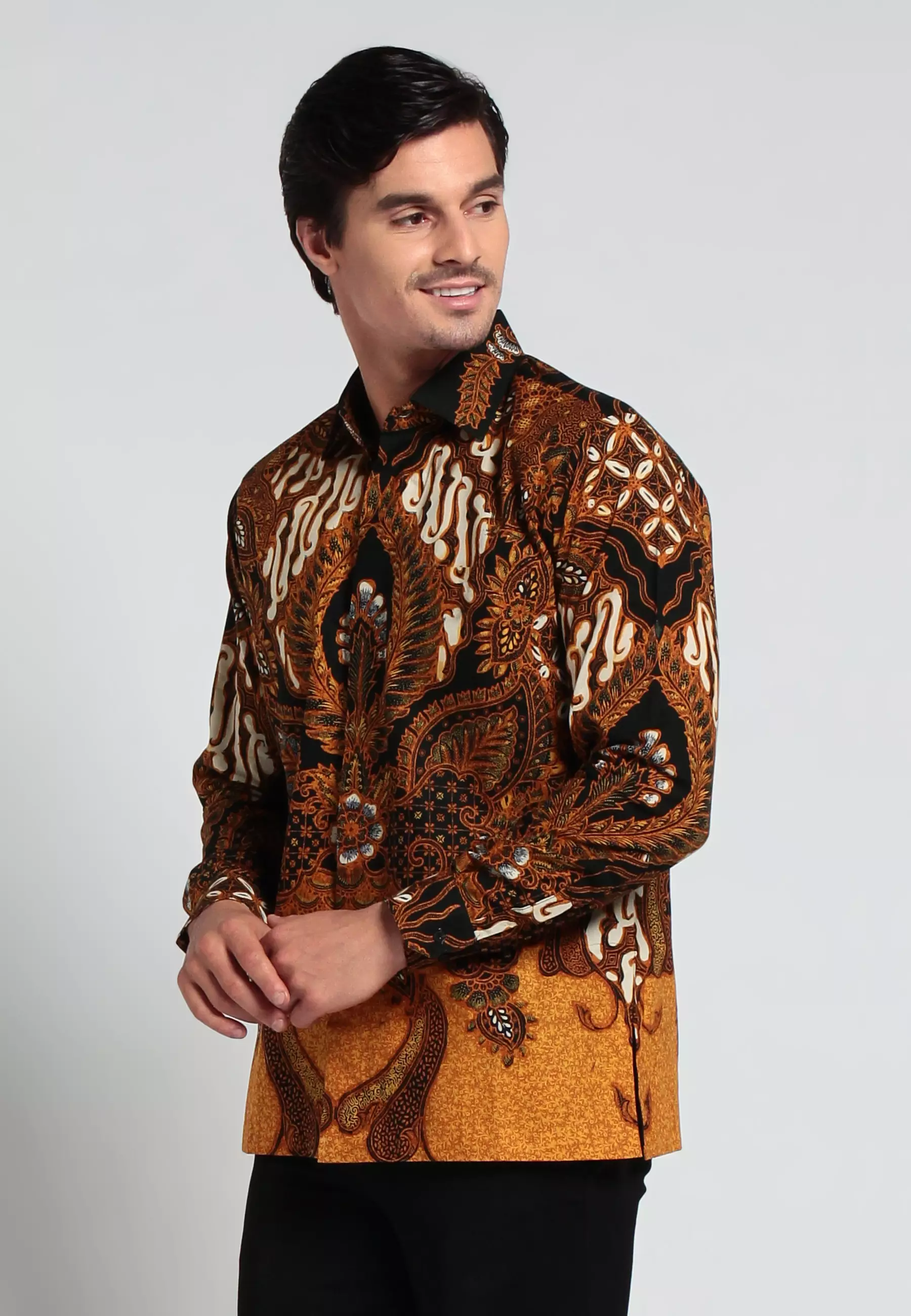 Kemeja pegasus seiya lengan panjang slimfit