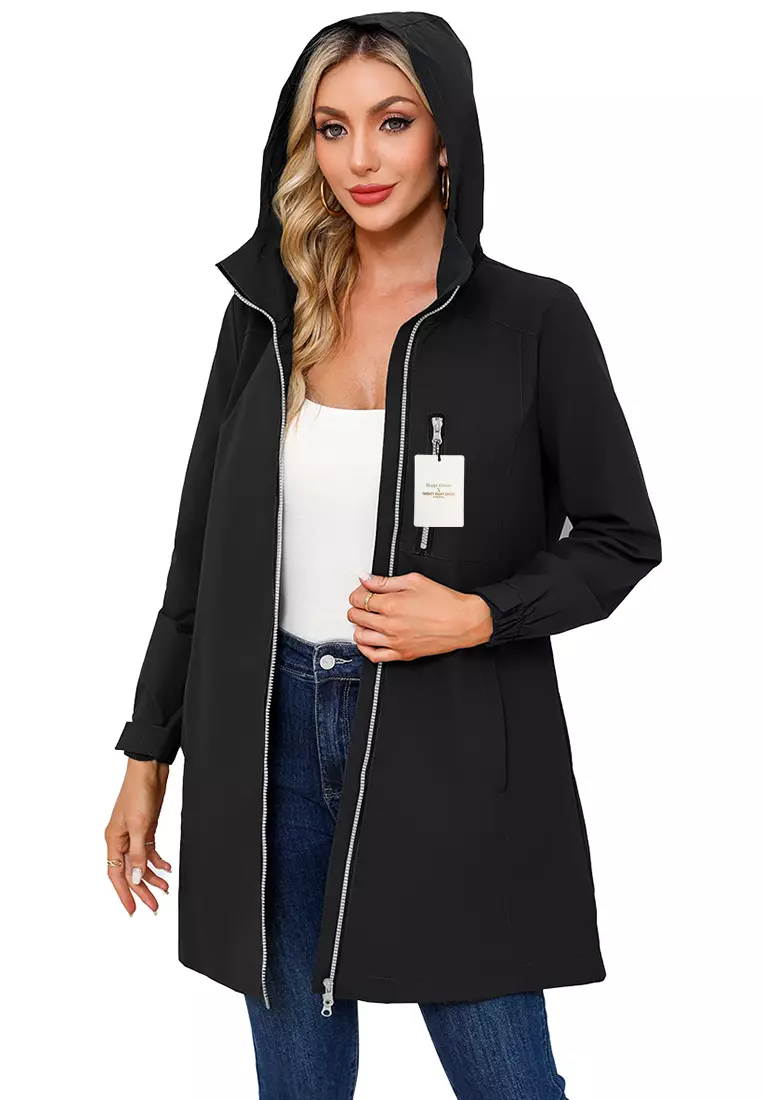 Outdoor Water-resistant Hooded Windbreaker AD-M24WB33