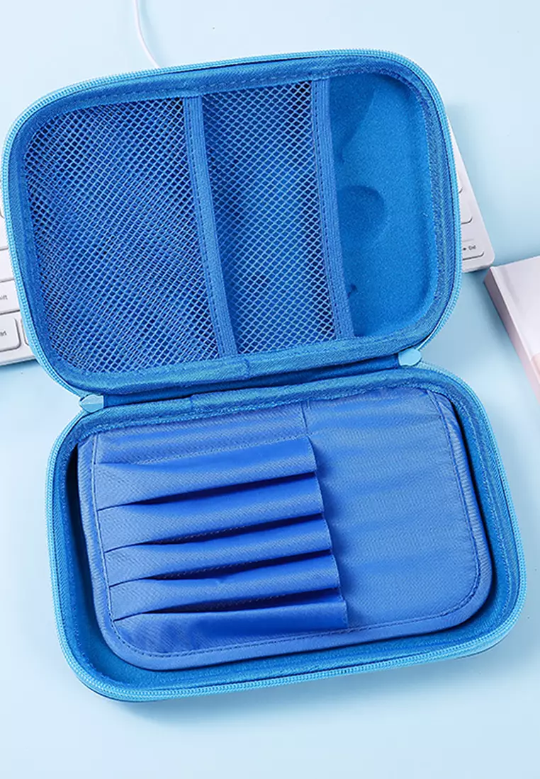 Wakakids Tempat Pensil Anak 3D Motif  Timbul Karakter Anak Hebat Waterproof Kotak Pensil Hardcase Besar Venhs