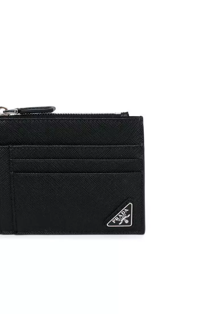 Saffiano Leather Card Holder/coin Purse