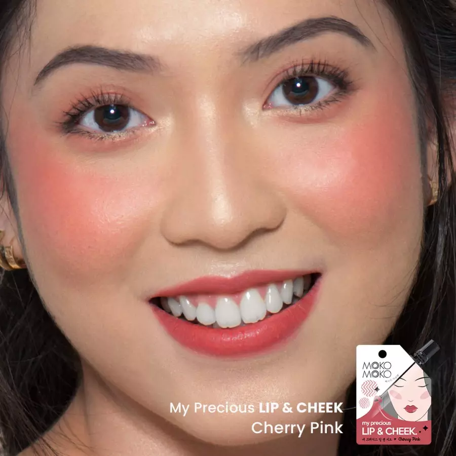 Moko Moko My Precious Lip & Cheek - Cherry Pink