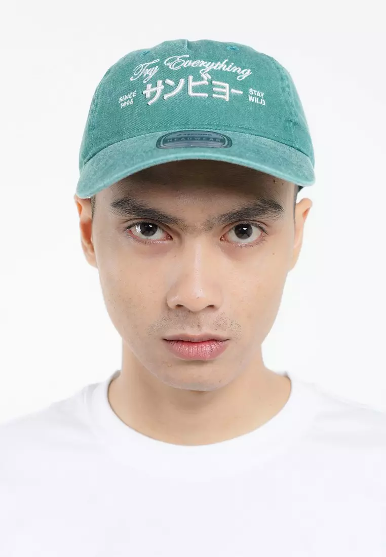 3Second Men's Baseball Cap Cotton Washing Ruki HP-C150126