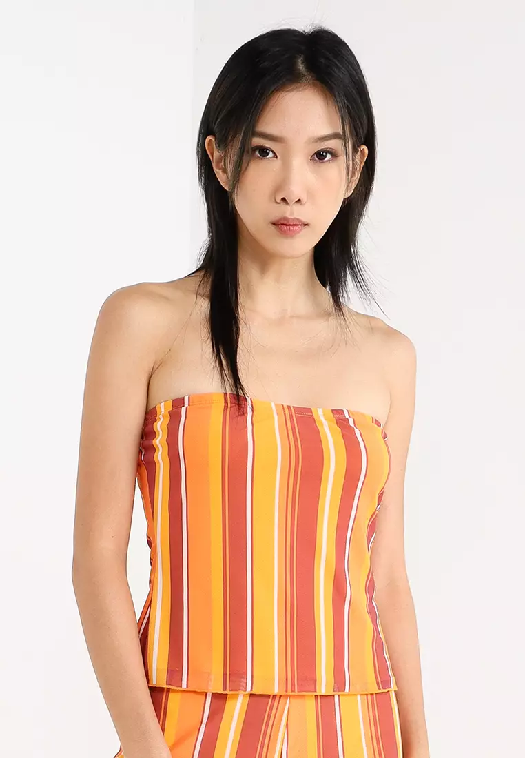 ONLY Onlesie Life Bandeau Top Donna In Tulle - Perfetto Per La Primavera - 3