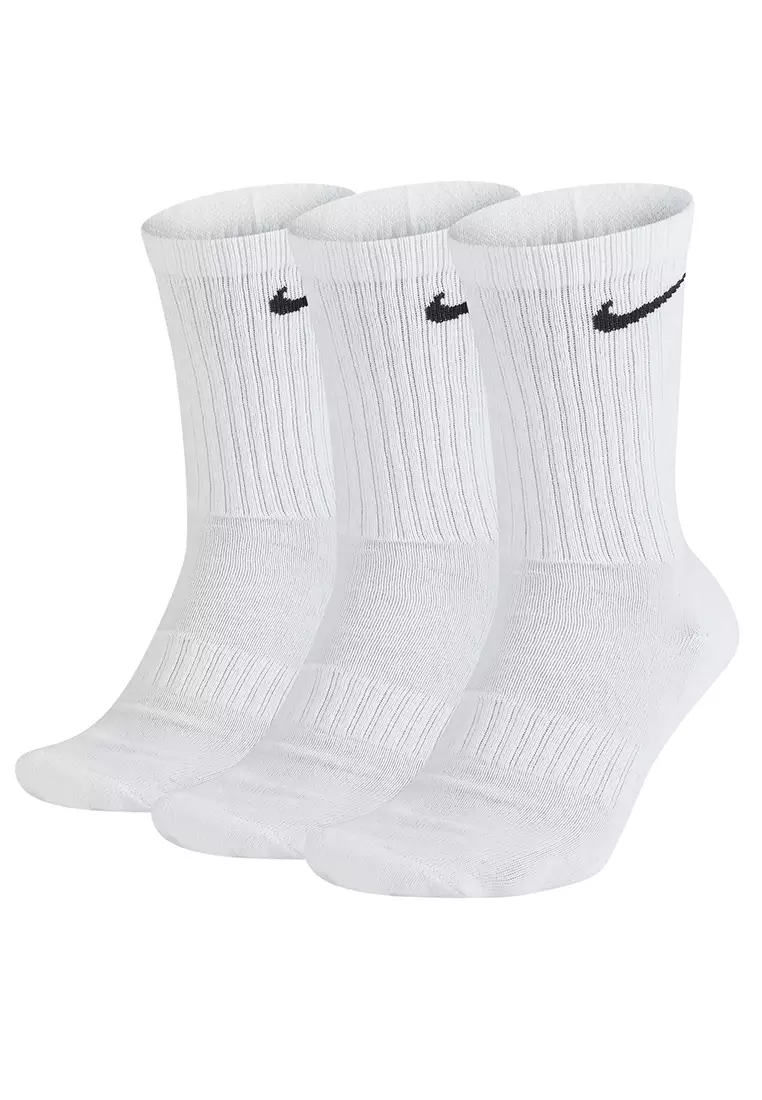 Buy Nike Everyday Cushioned Crew Socks 3 Pack 2024 Online ZALORA