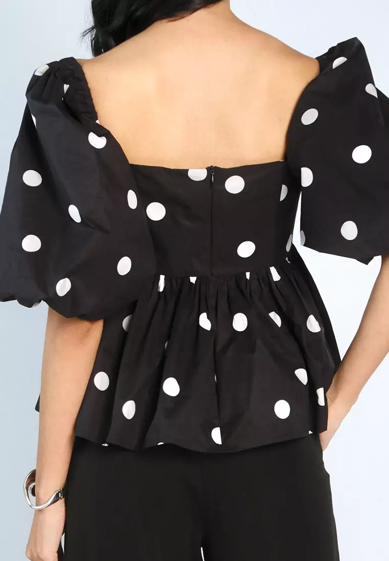 Mark Bumgarner X Vania Romoff Gia Short Sleeve Top