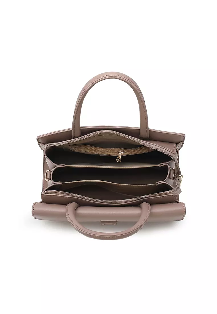 Women's Top Handle Bag / Sling Bag / Crossbody Bag / Shoulder Bag - Old Rose