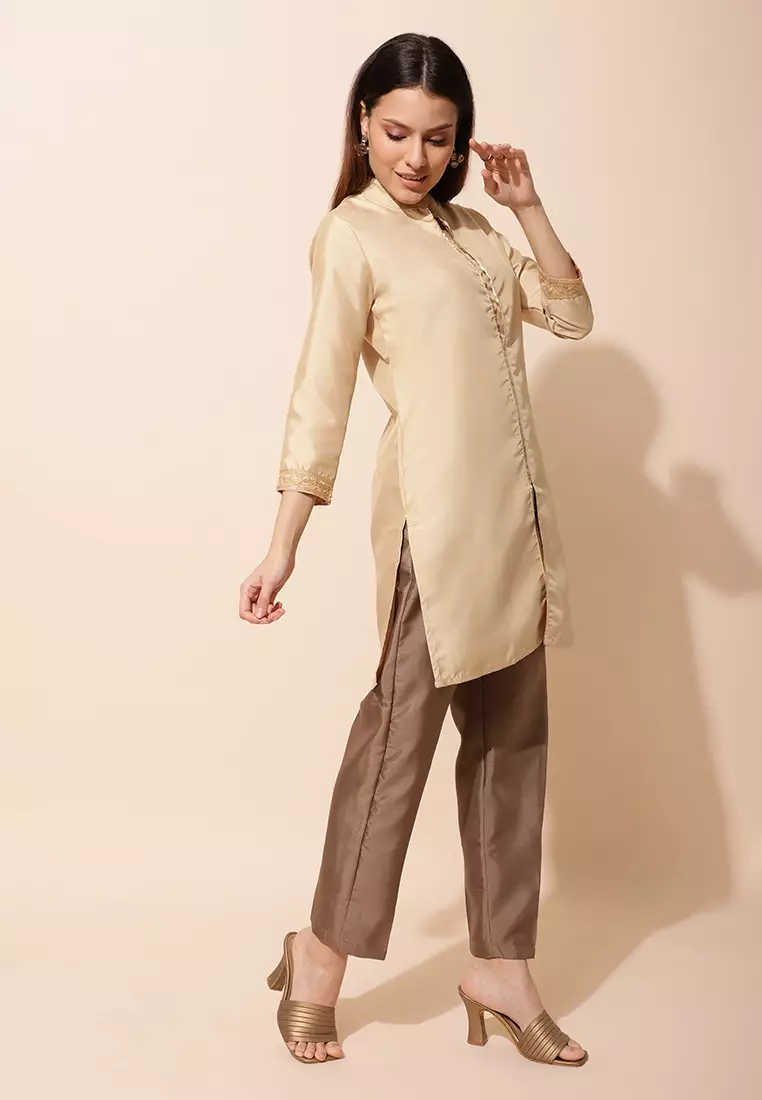 Chanira Festive Arifa Pants-Brown