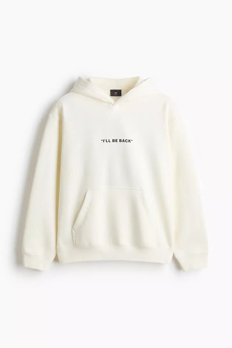 Loose Fit Printed hoodie