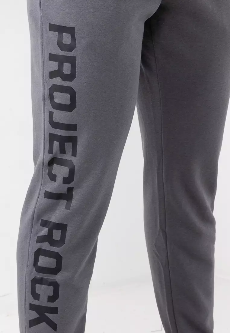 Buy Under Armour Project Rock Terry Joggers 2023 Online | ZALORA Singapore