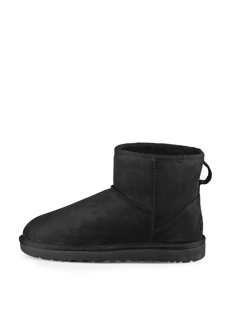 Buy UGG Women's Classic Mini Leather Boot - Black (1016558-BLK