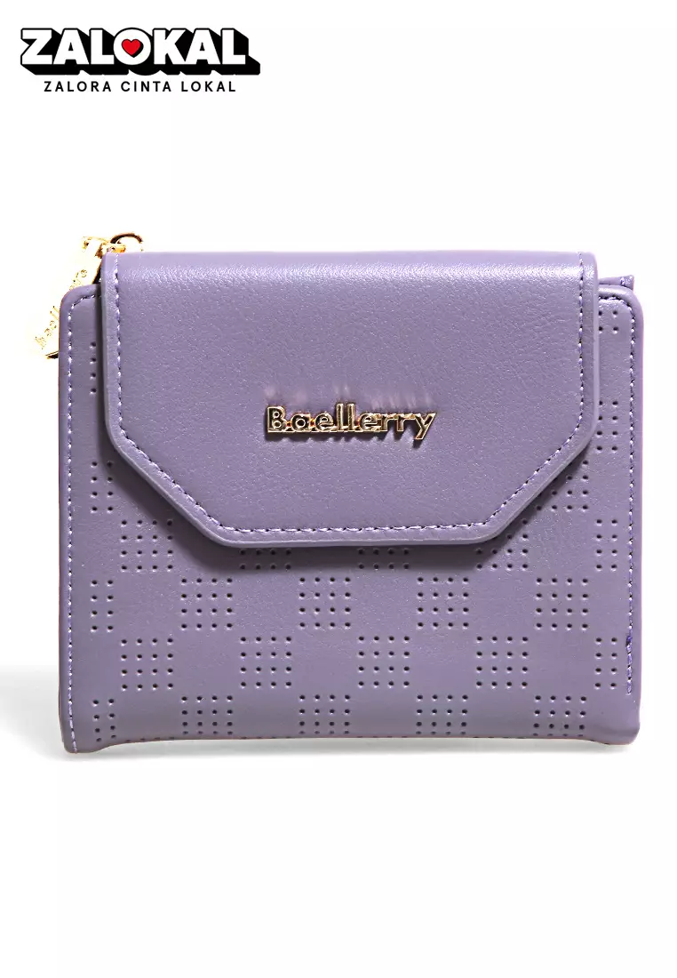 Dompet Wanita Model Pendek ELegant Design Many Slot Material Leather ORIGINAL