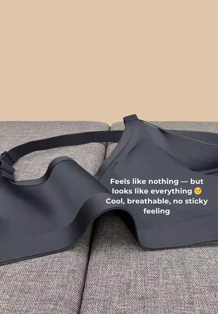 Milano Wireless Push Up Bra in Brown