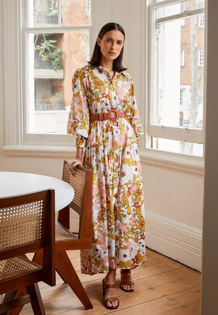 Blythe Printed Cotton Dress