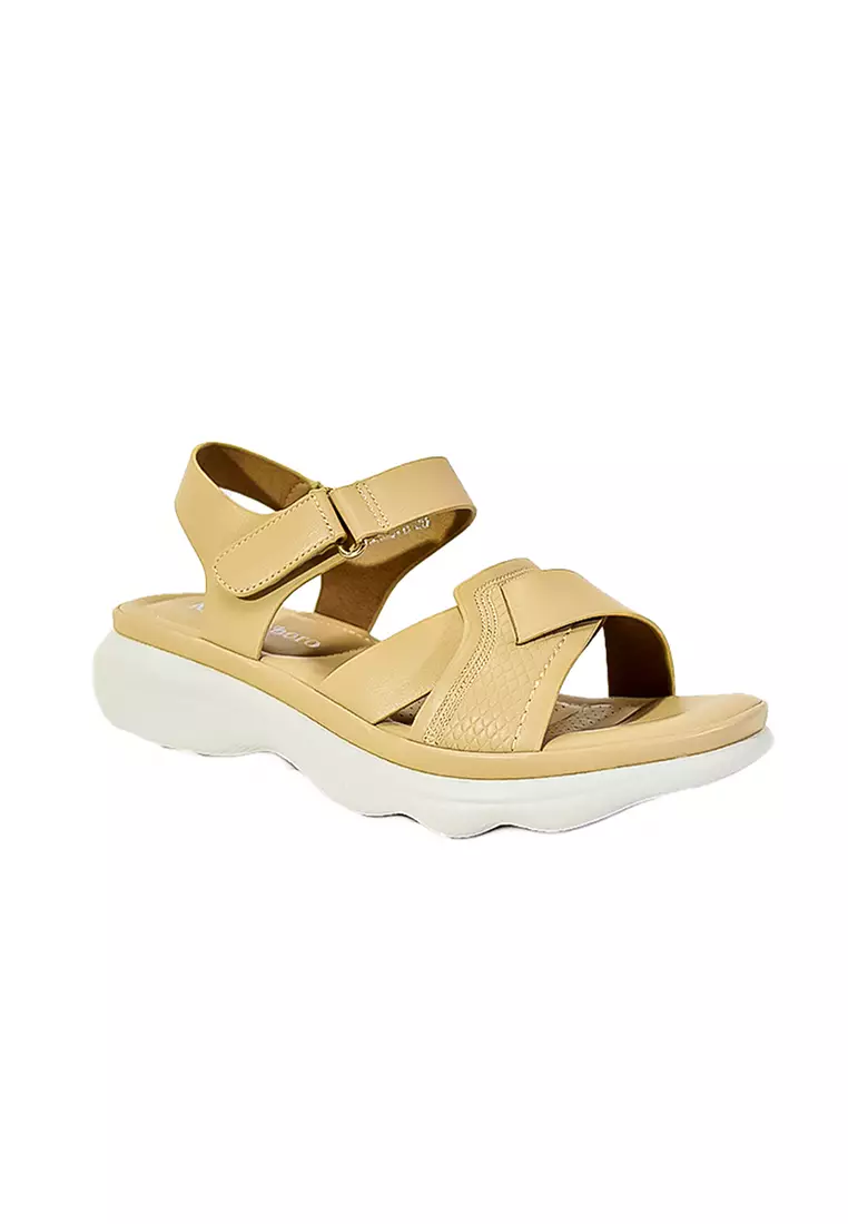 Discount on Mario D' boro Runway  shoes - SKU: Women's Flats Sandals LX 26578 Beige C52 - C58 - C65 - C68