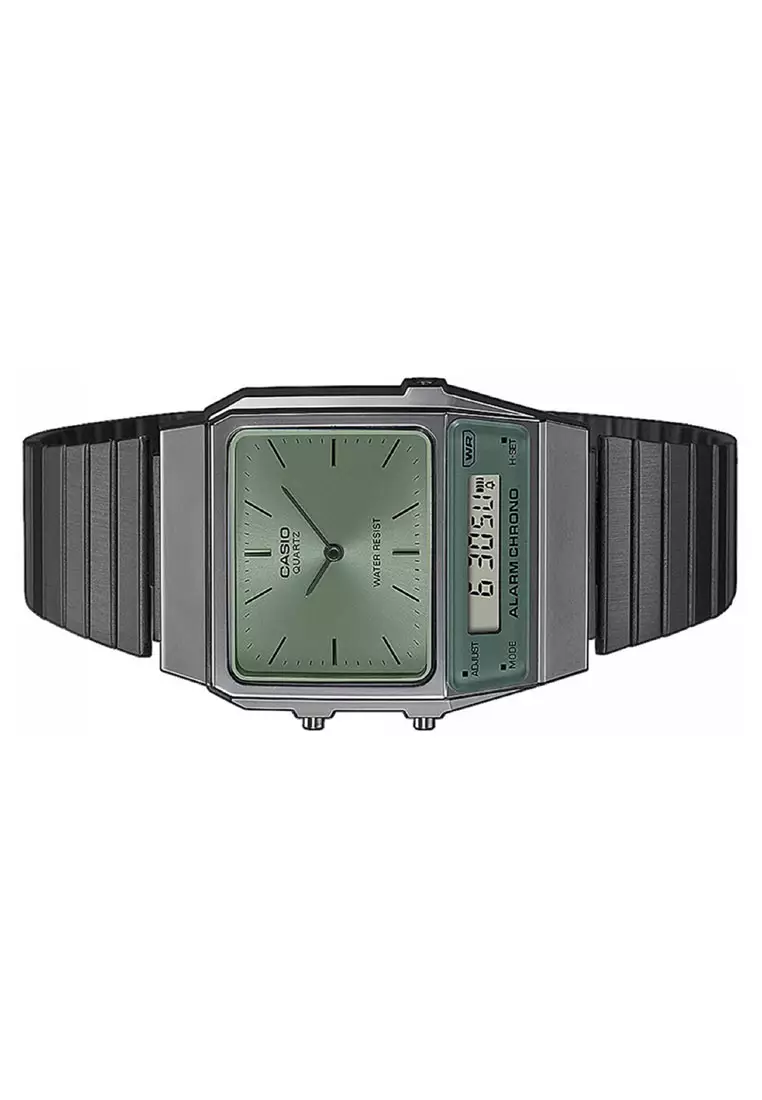 Digital Analog Watch AQ-800ECGG-3A