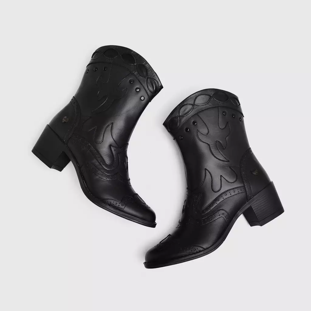 Nataca Boots Genuine Leather Black