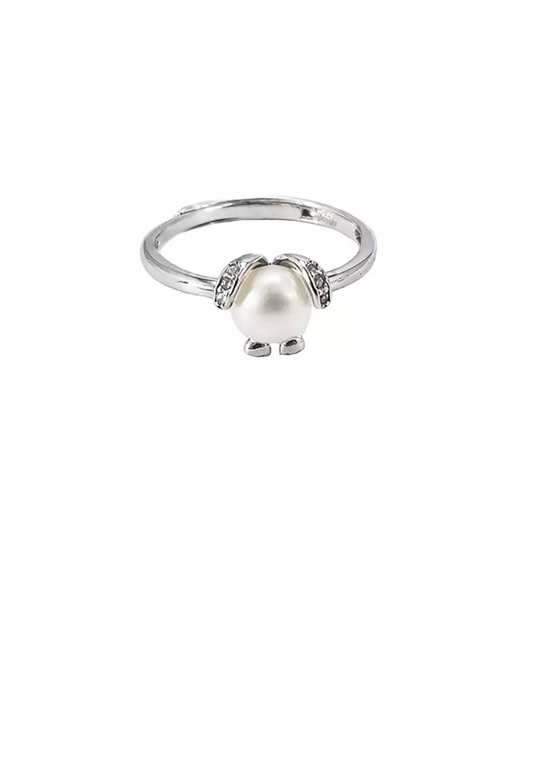 Cute discount pearl rings