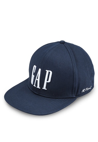 GAP navy Gap Logo Snapback Cap 39975ACE805021GS_1
