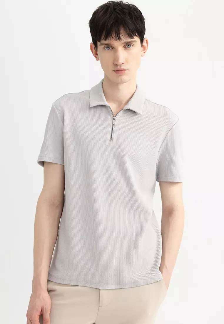 Zip Polo Shirt