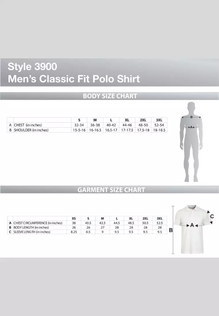 Jockey® Cotton Rich Pique Classic Fit Men's Plain Short Sleeve Polo Shirt