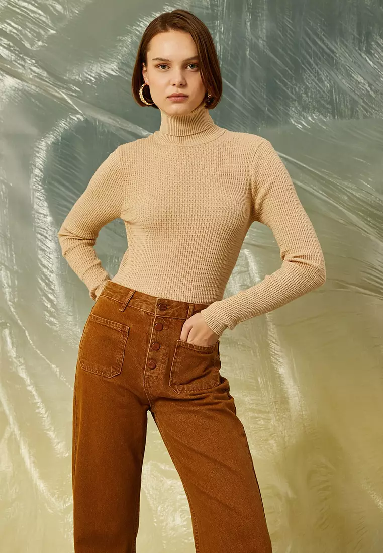 Slim Fit Turtleneck Sweater
