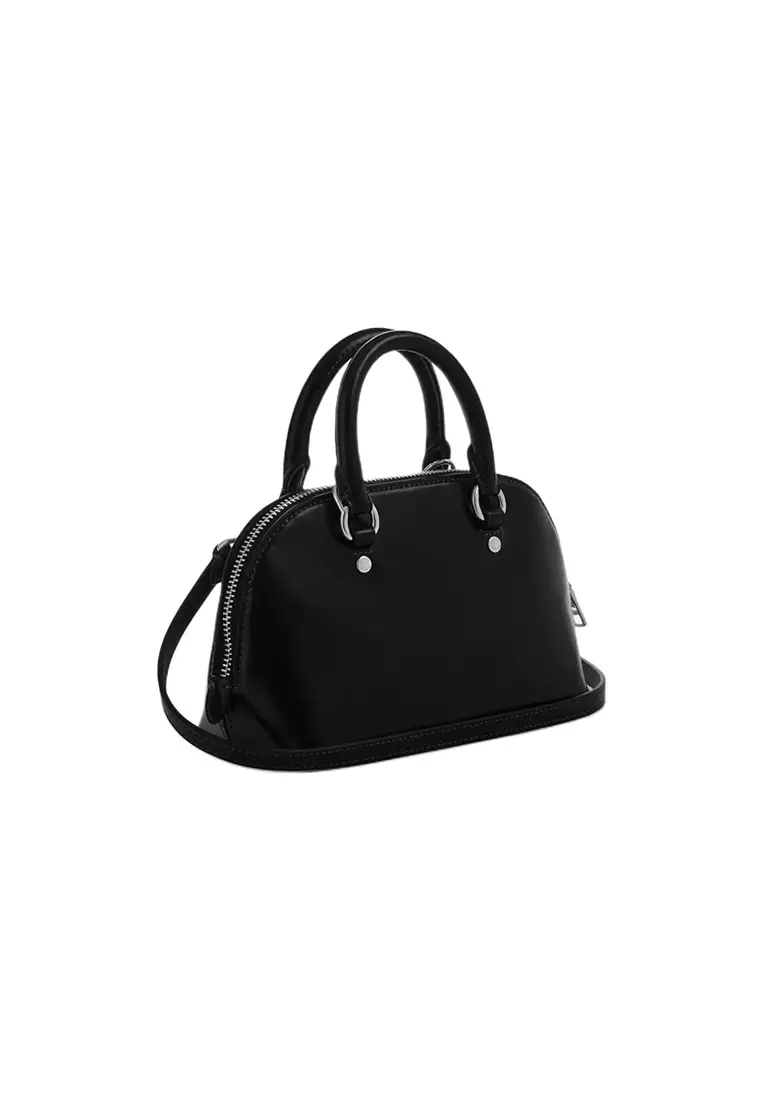 SATCHEL Lara 22 Women's Shoulder Bag in Black CEA01