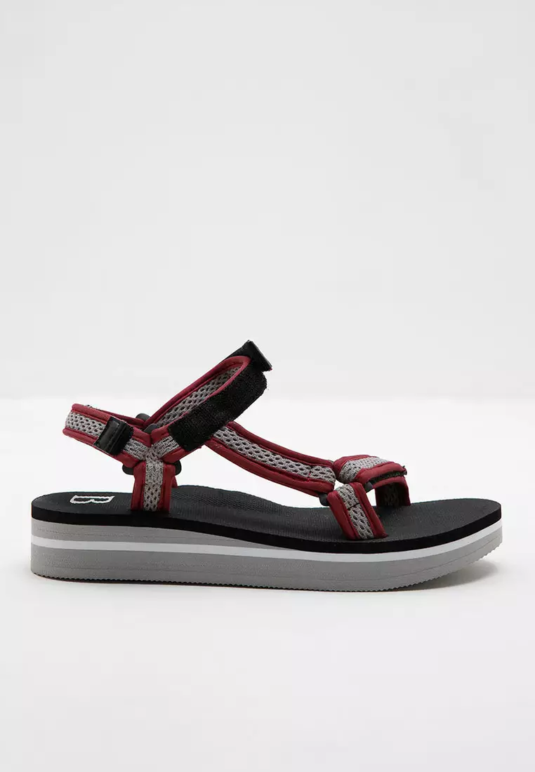 Sofia Sella Eva Sandals Black