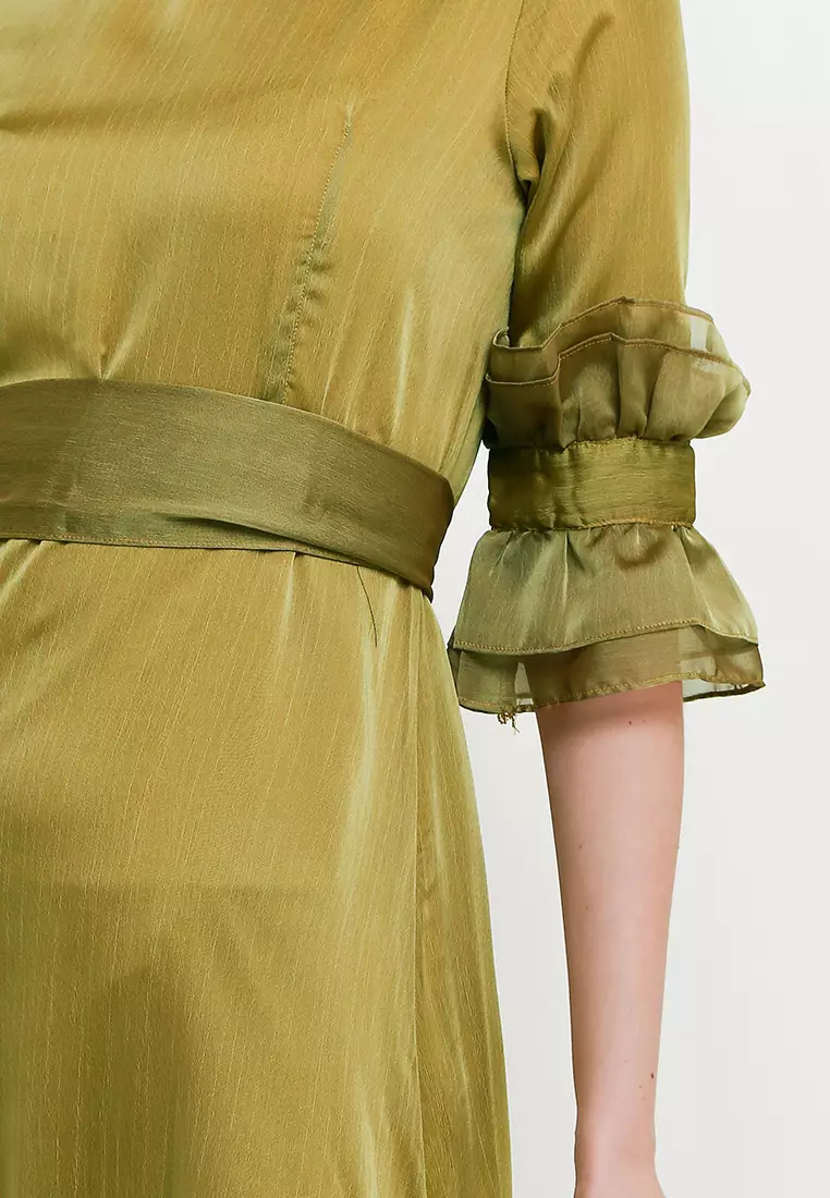 Chanira Festive Pamela Gamis-Mustard Gold