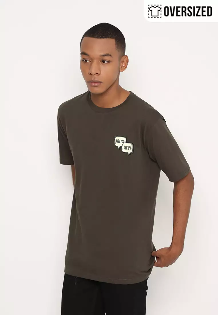 RBJ T-Shirt Cotton Combed Oversized Pria 2079250231