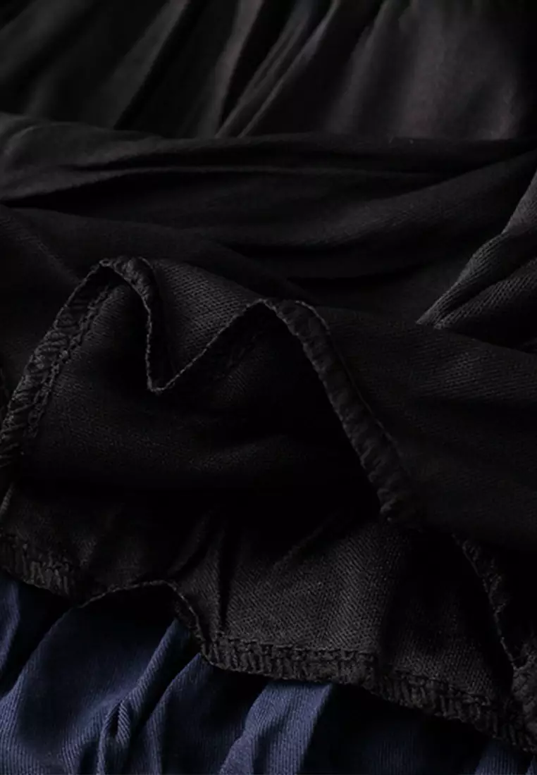 百褶A字半身長裙 AF8862