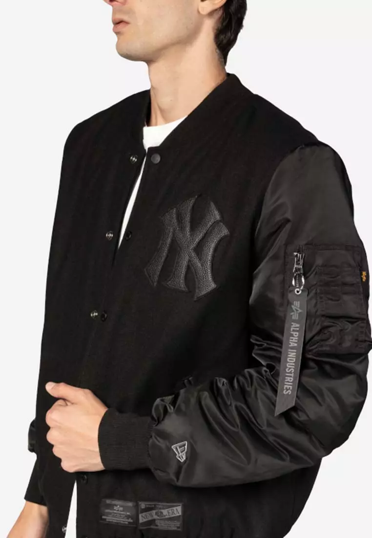New York Yankees MLB Alpha Industries MA1 F3 E1369BC26 Black Jacket