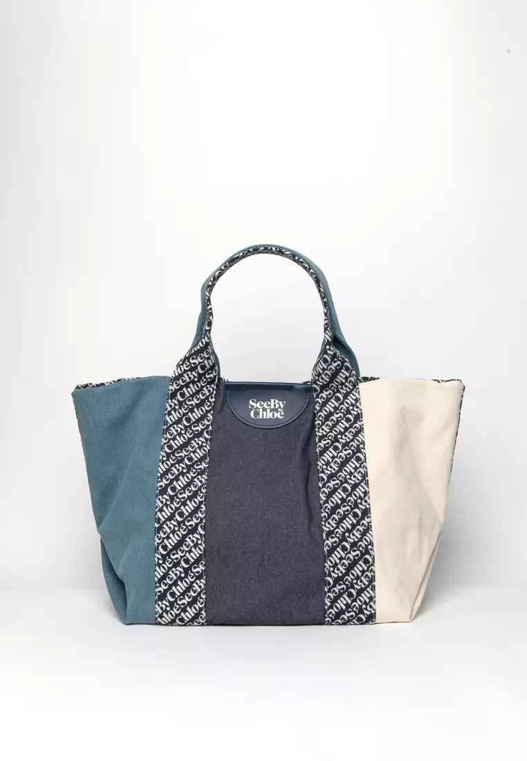 See by best sale chloe canvas bag