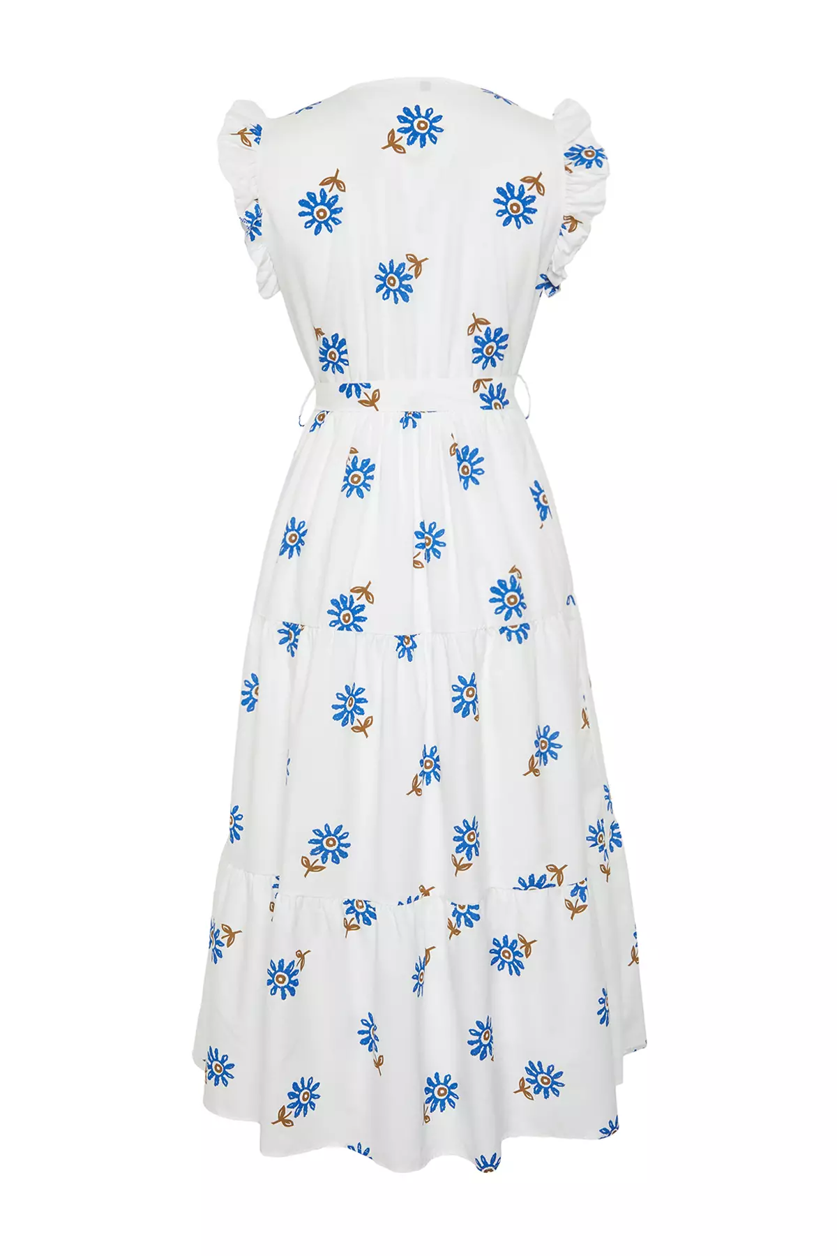 Tie Waist Midi Dress