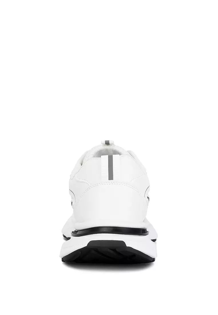 Men's Chunky Lace-Up Sneaker In White