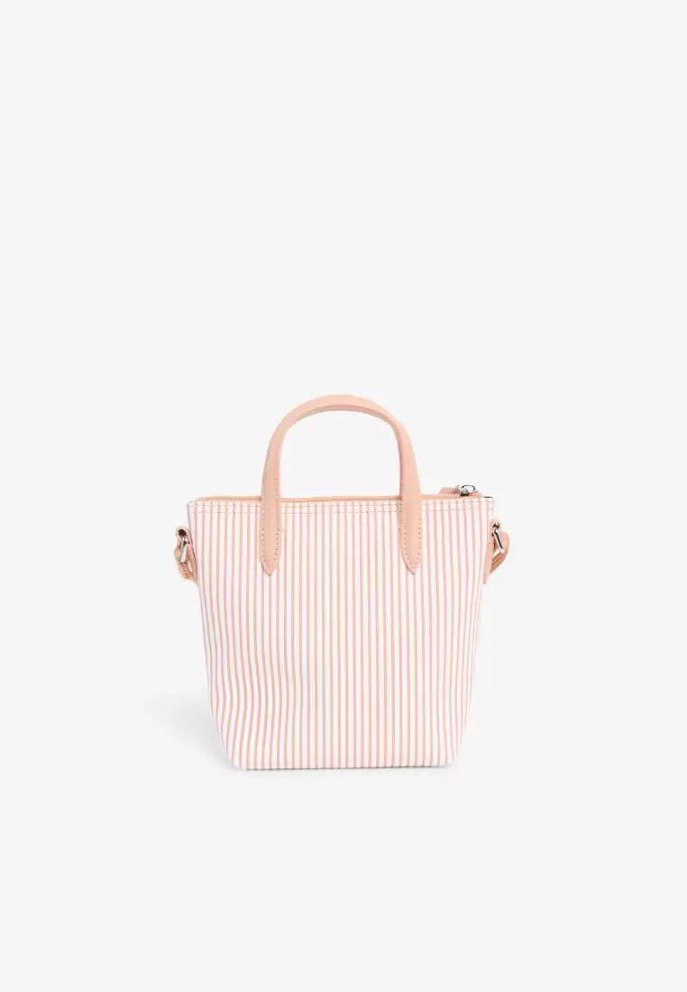 Mini Striped L.12.12 Concept Tote